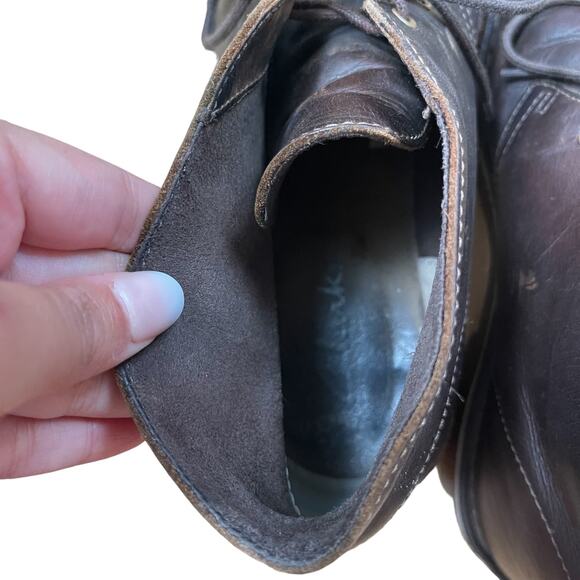 Clarks Bushacre 2 Mens Chukka Boots Size 8.5 M US Ankle Brown Leather - Picture 10 of 11